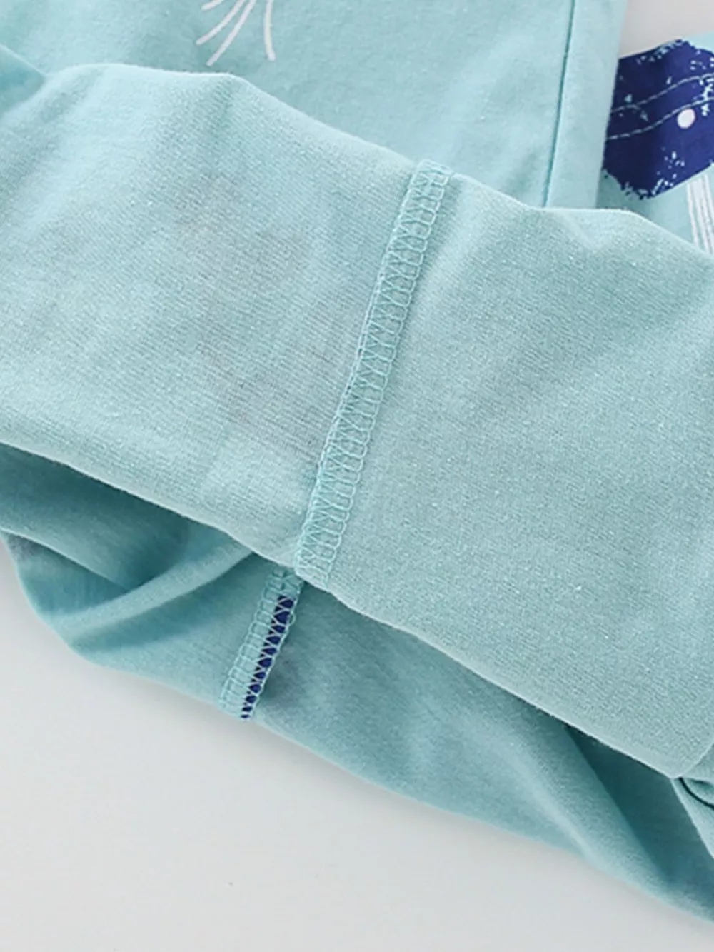Children's Whale Round Neck Tee and Shorts Set, image 2