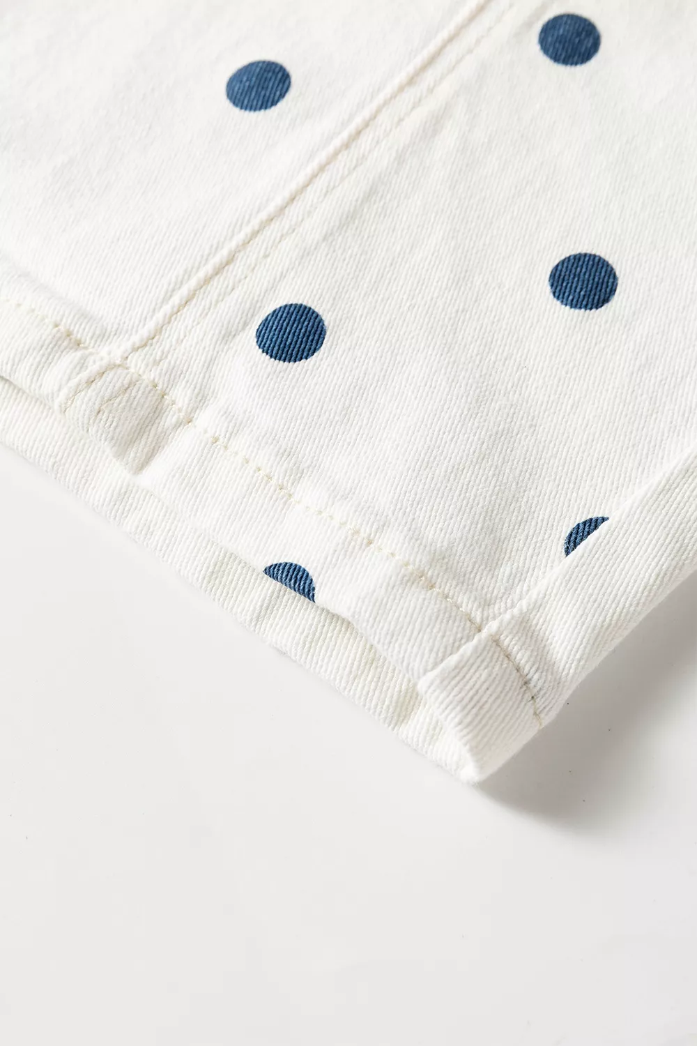 Polka Dot Wide-Leg Jeans, image 10