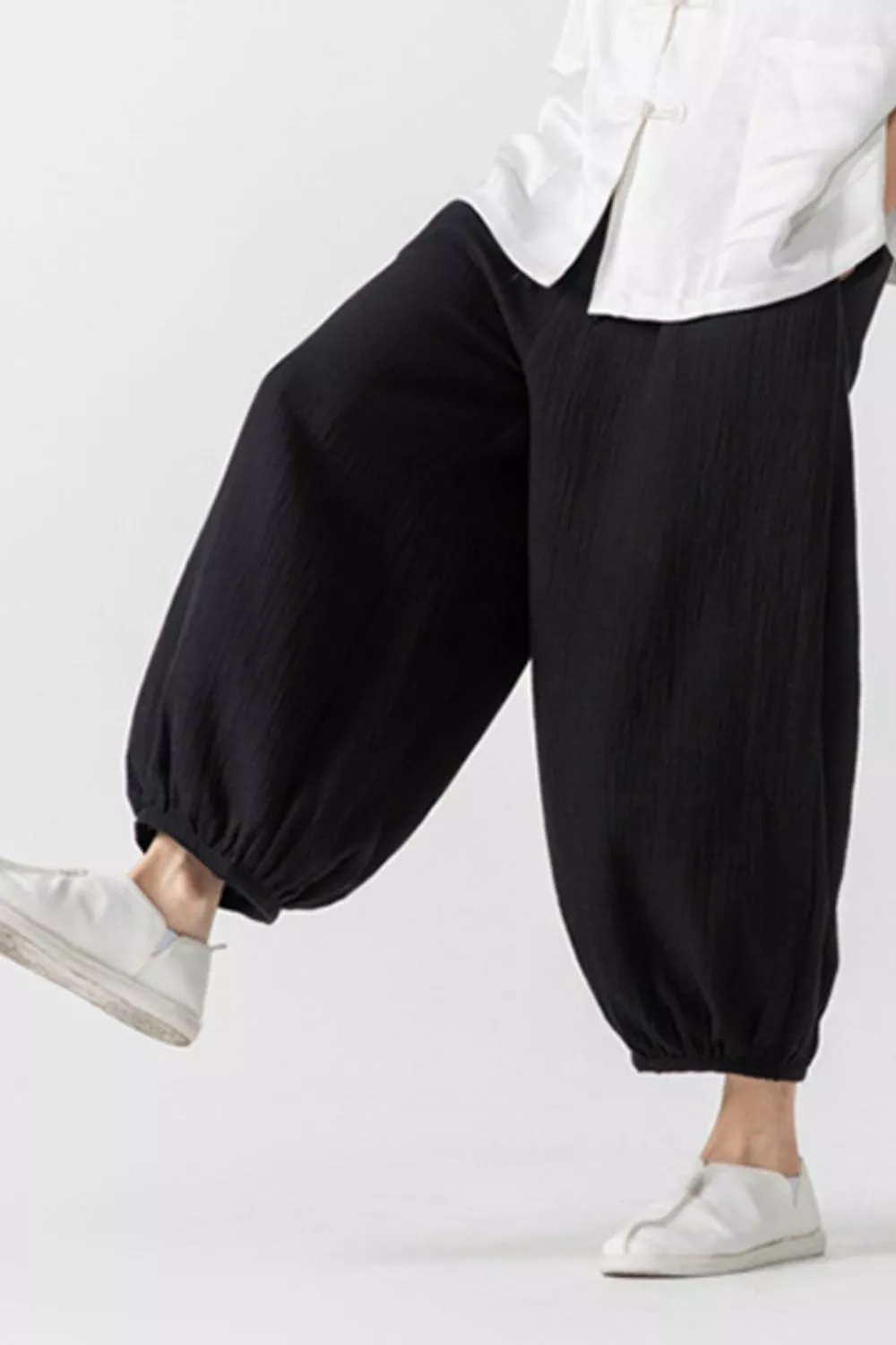Men's Plus Size Loose Fit Harem Pants