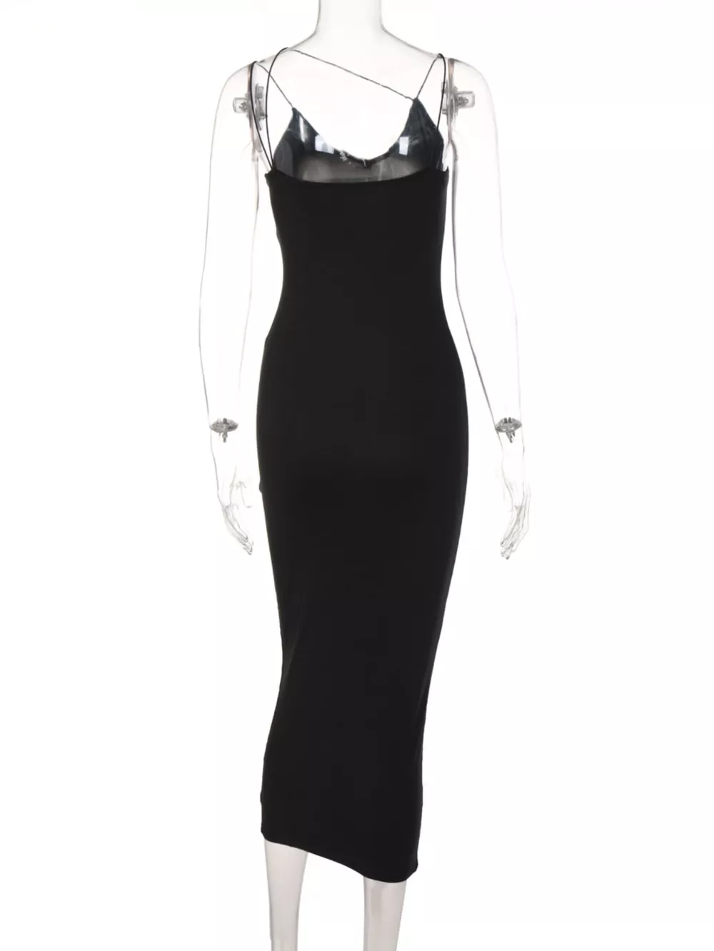 Leopard Print Spaghetti Strap Midi Dress, image 18