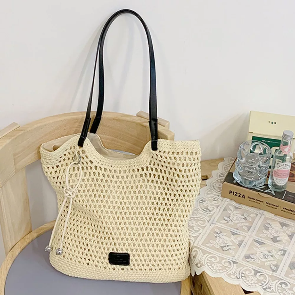 Crochet Knit Shoulder Bag, image 5