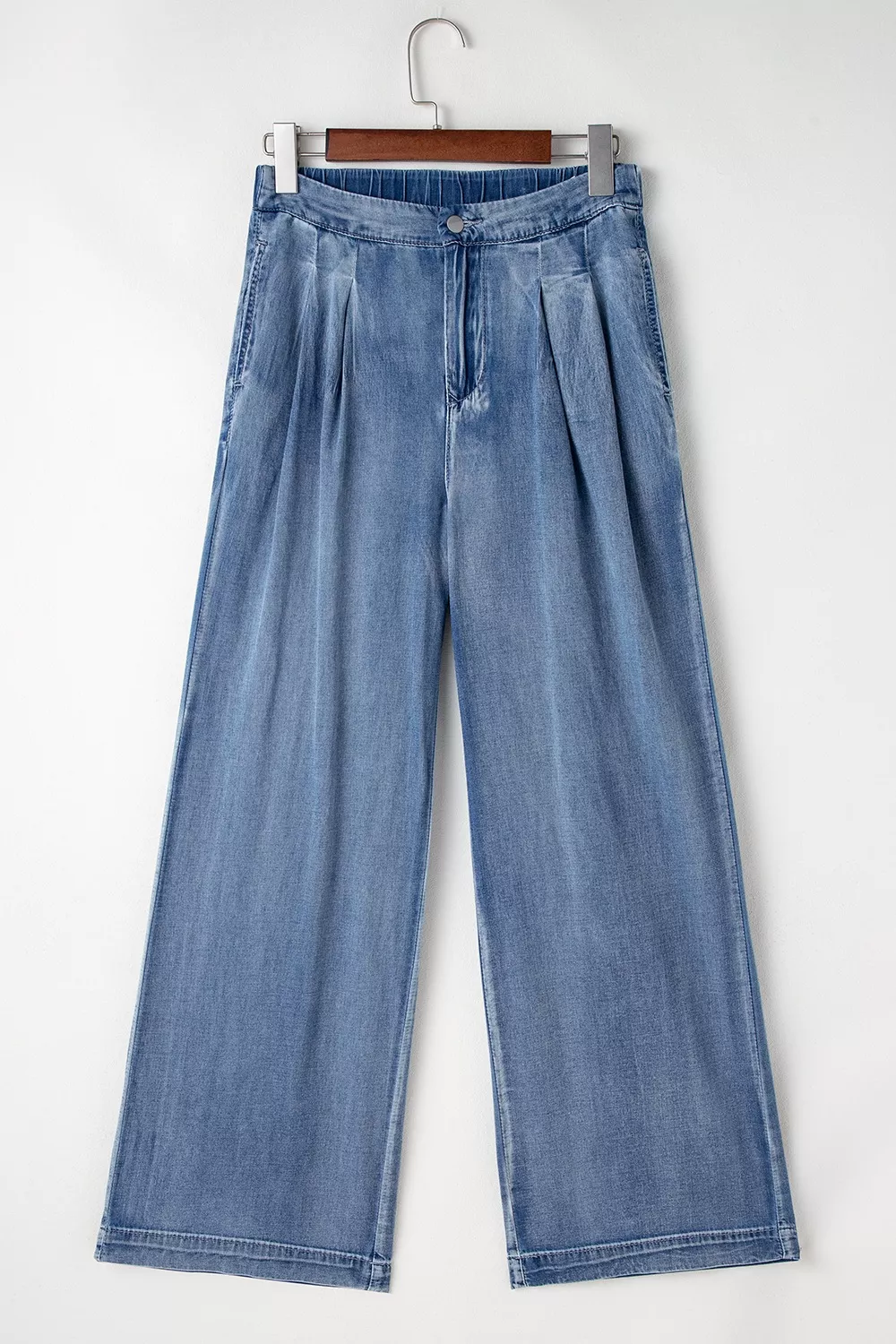 High-Waisted Wide-Leg Jeans, image 4
