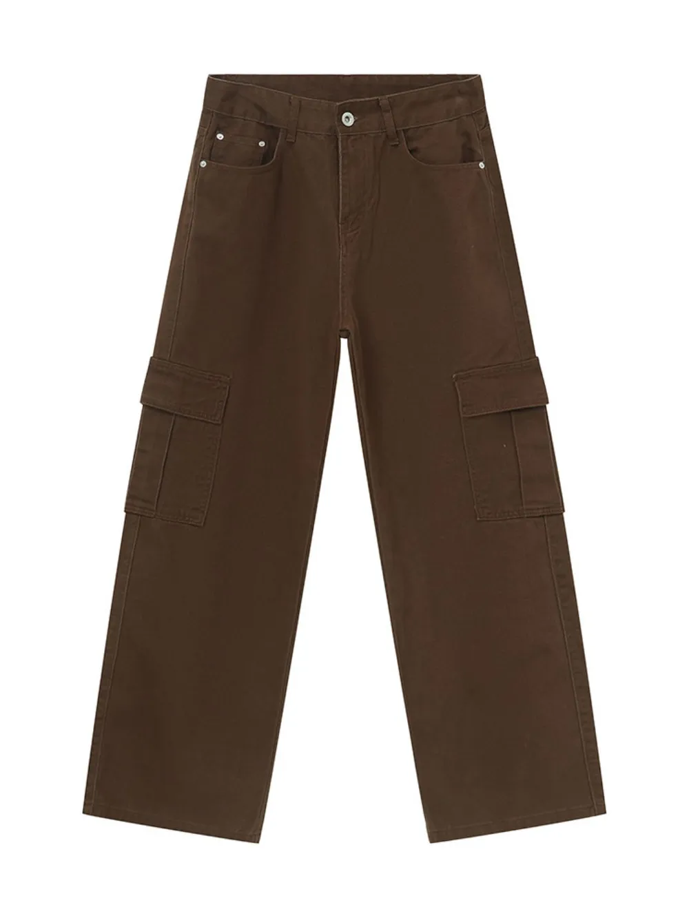 Wide Leg Cargo Jeans, image 7