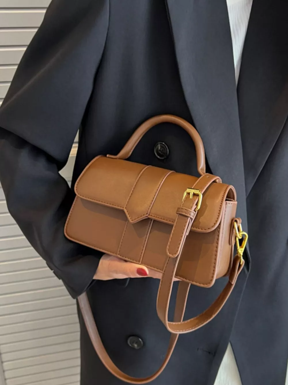 Top Handle Crossbody Bag, image 5