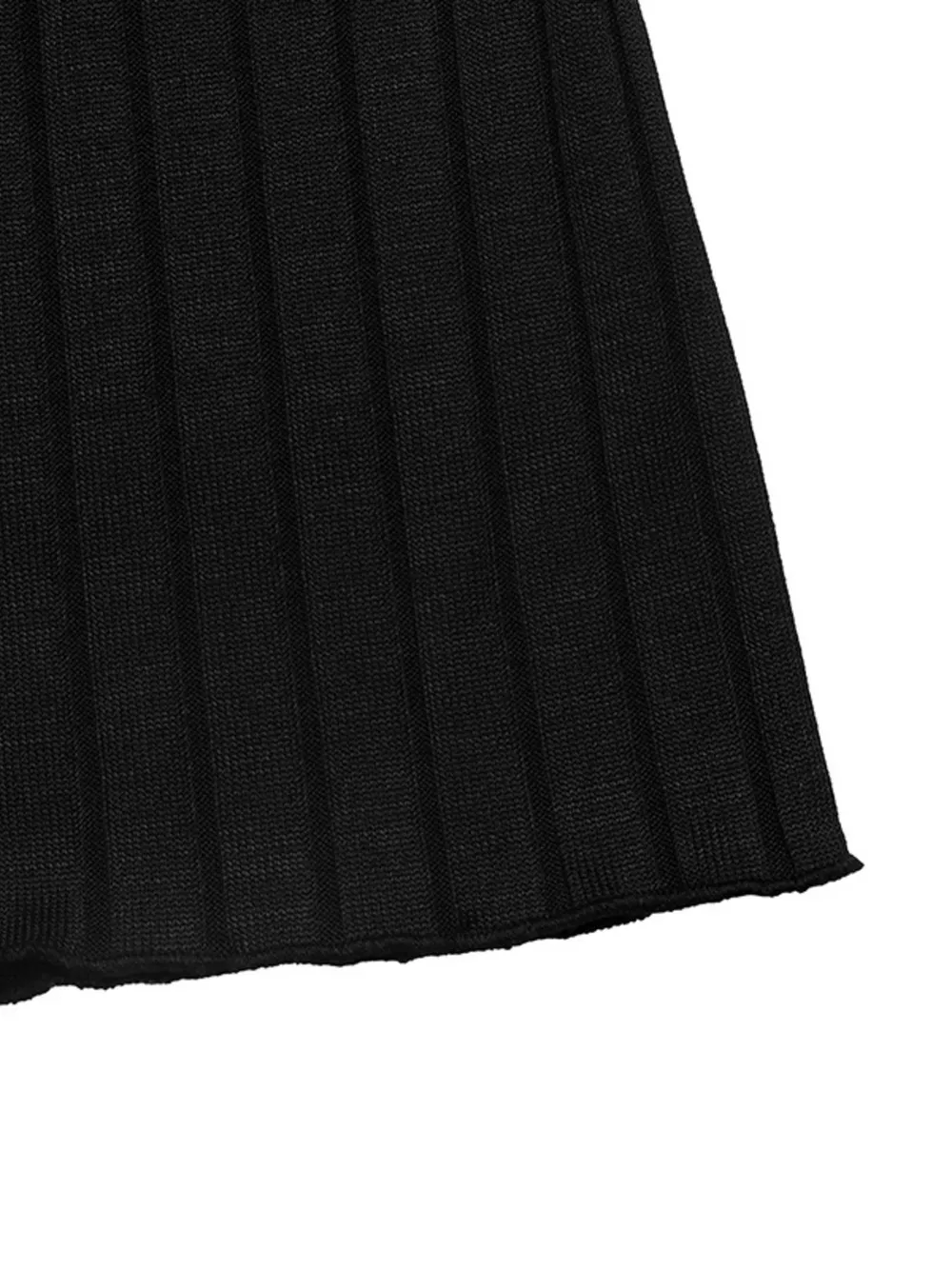 Ribbed Knit Cardigan & Wide Leg Pants Set, image 6