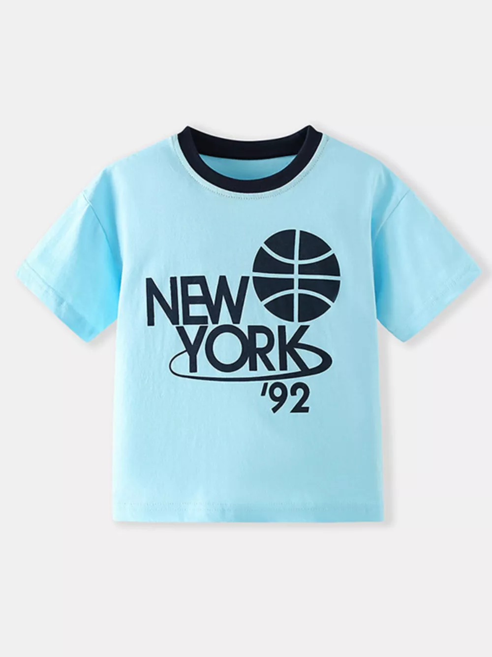 Children's New York Basketball Graphic Casual T-Shirt