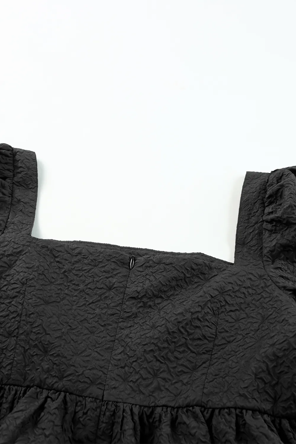 Square Neck Half Sleeve Peplum Blouse, image 2