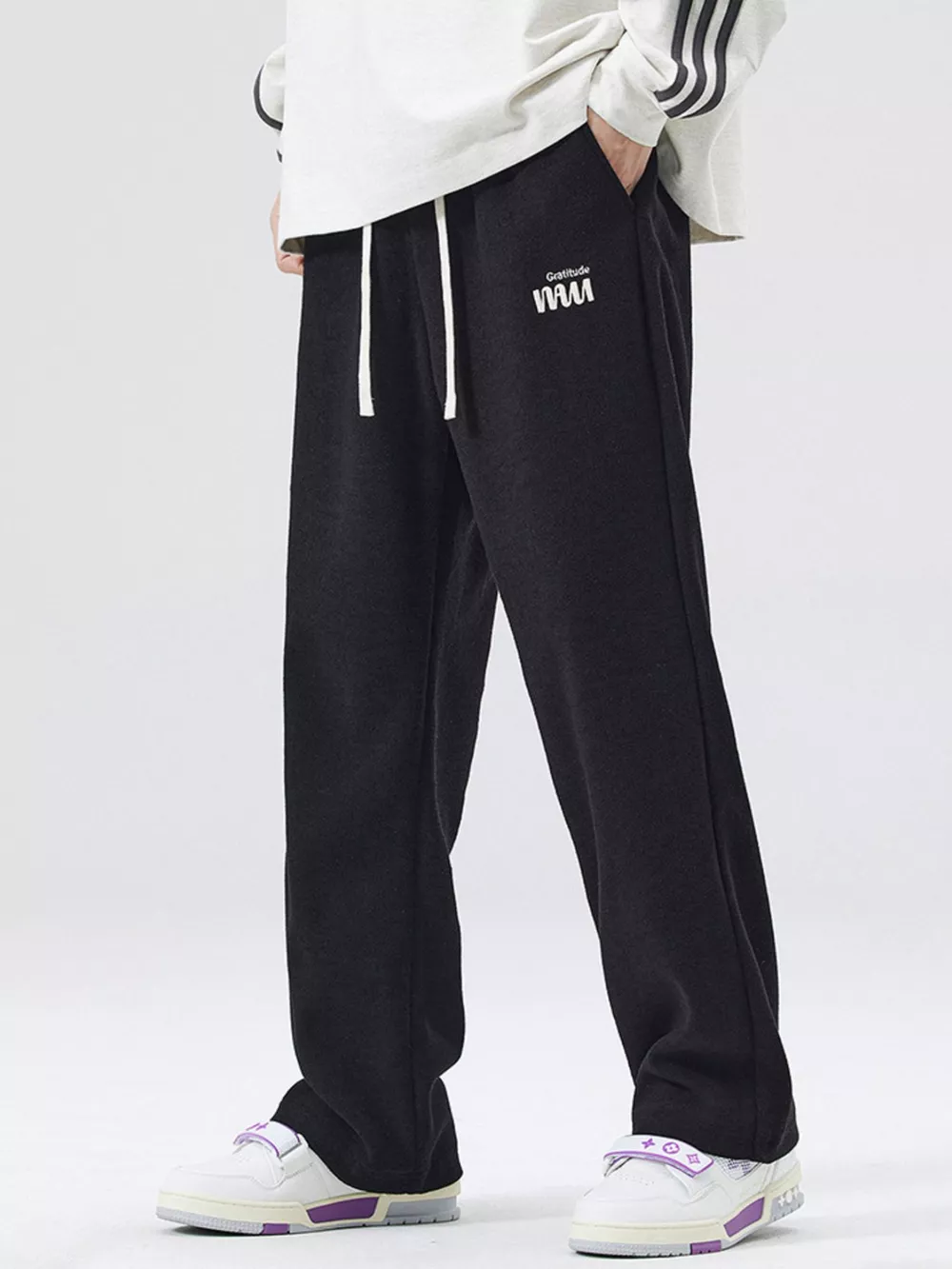 Men's Full Size Casual Loose Fit Sweatpants Plus Size, image 3