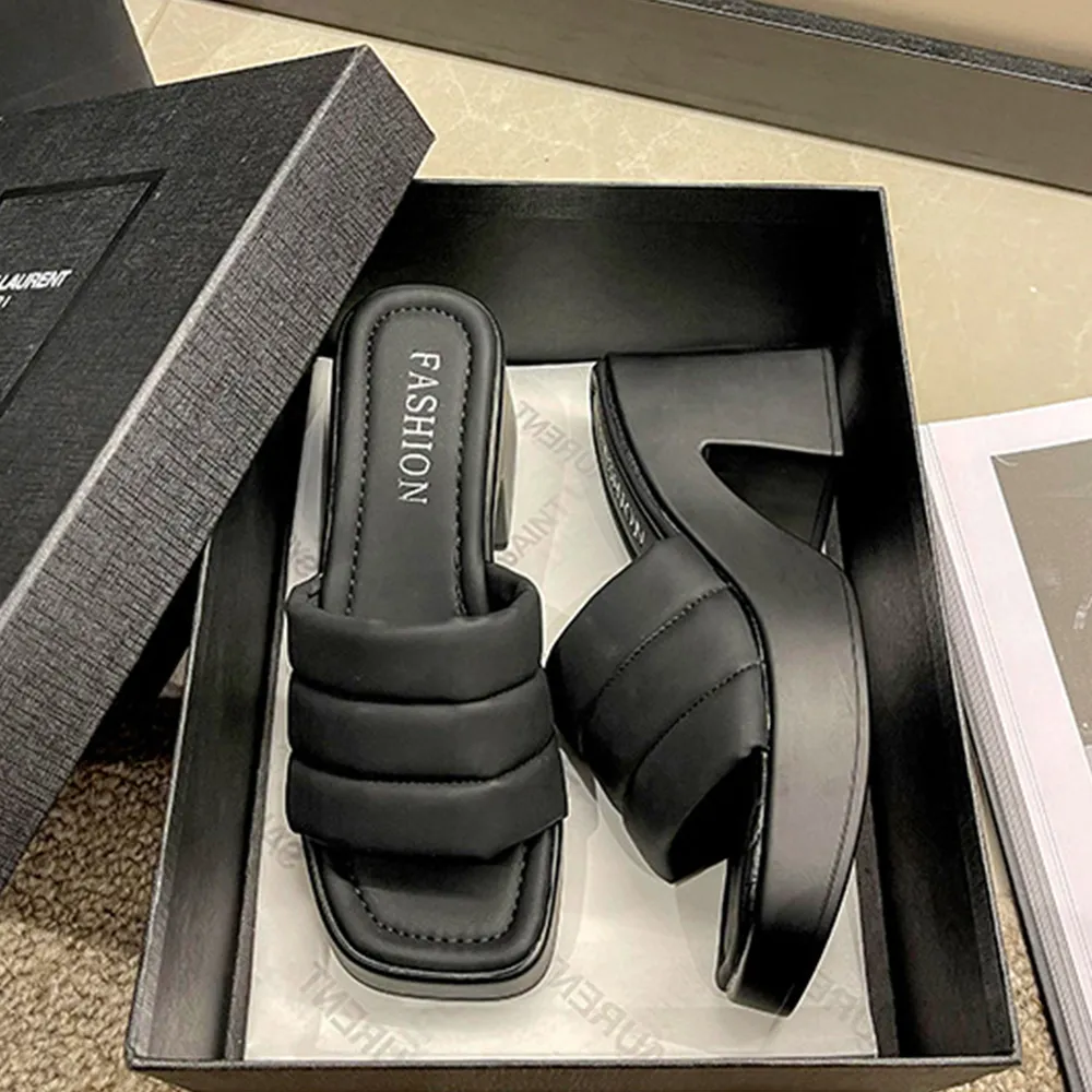 Open Toe Block Heel Sandals, image 9