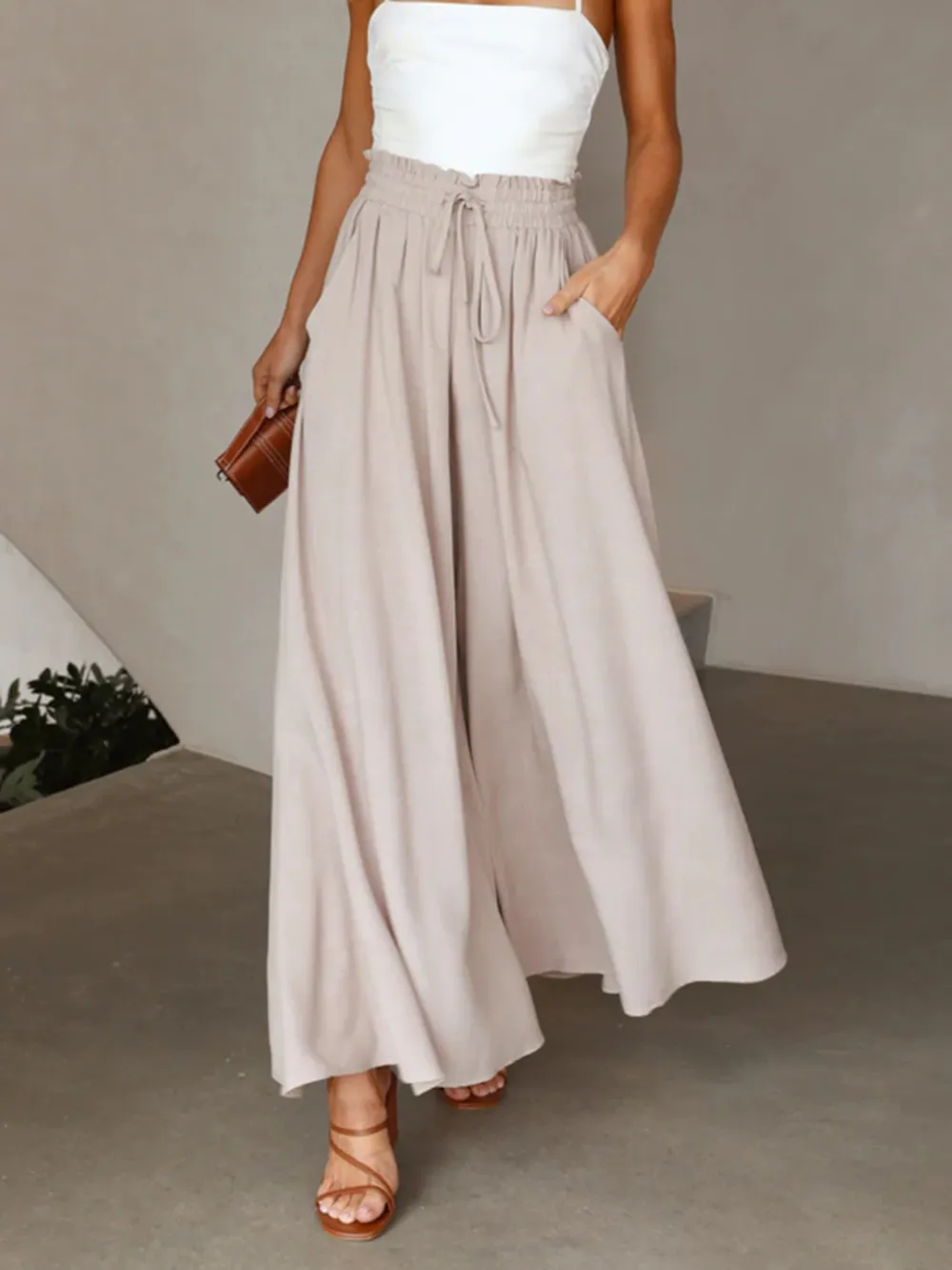 High Waist Wide Leg Pants, image 6