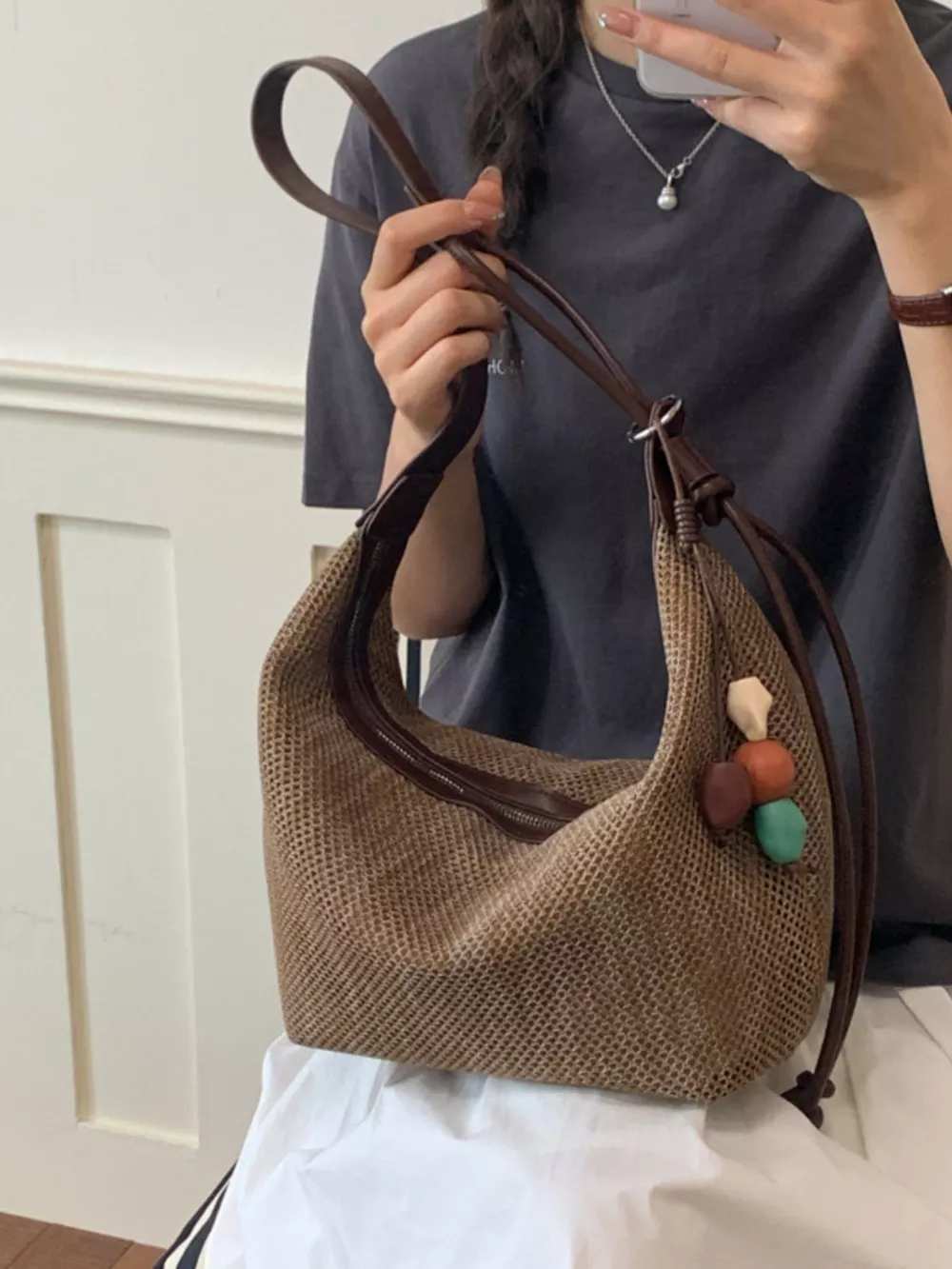 Adjustable Strap Shoulder Bag, image 5