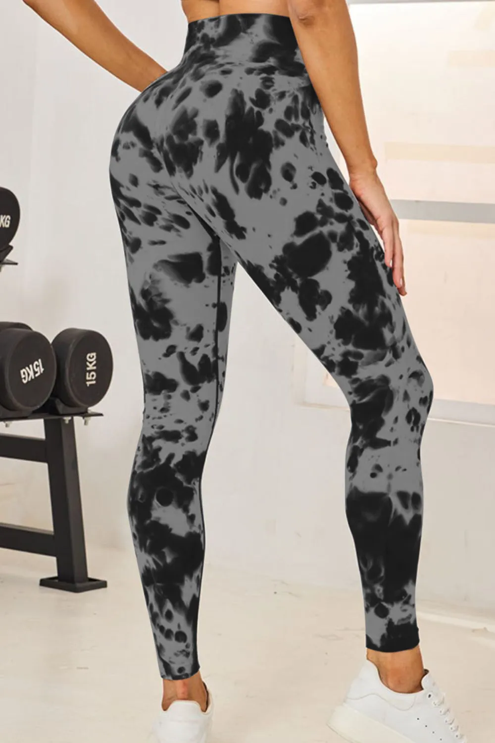 Tie-Dye High Waist Active Leggings, image 9