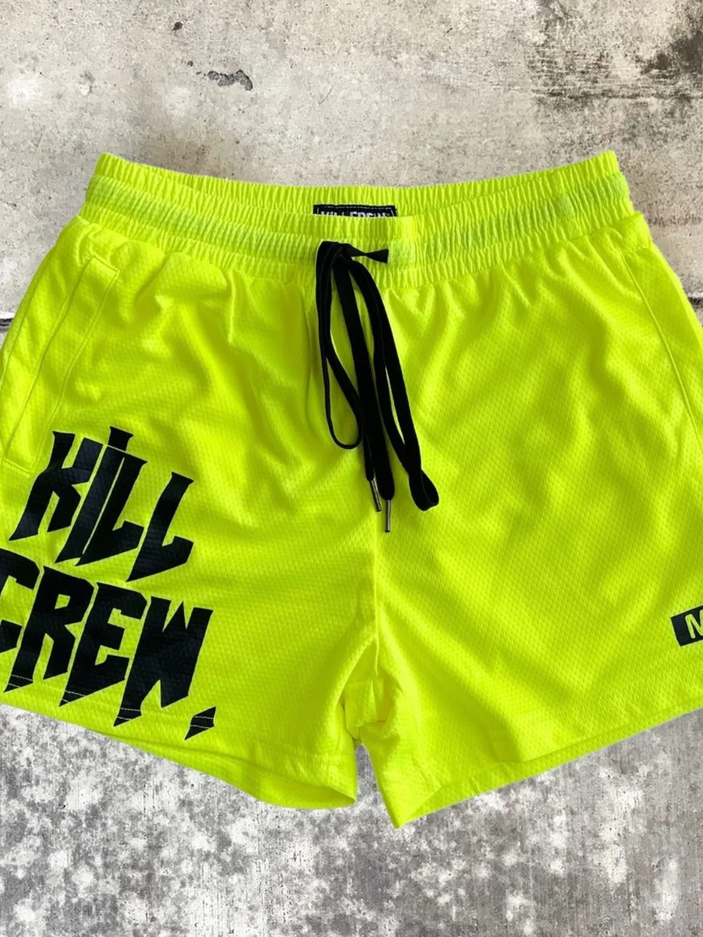 Men's Plus Size Letter Drawstring Shorts, image 9