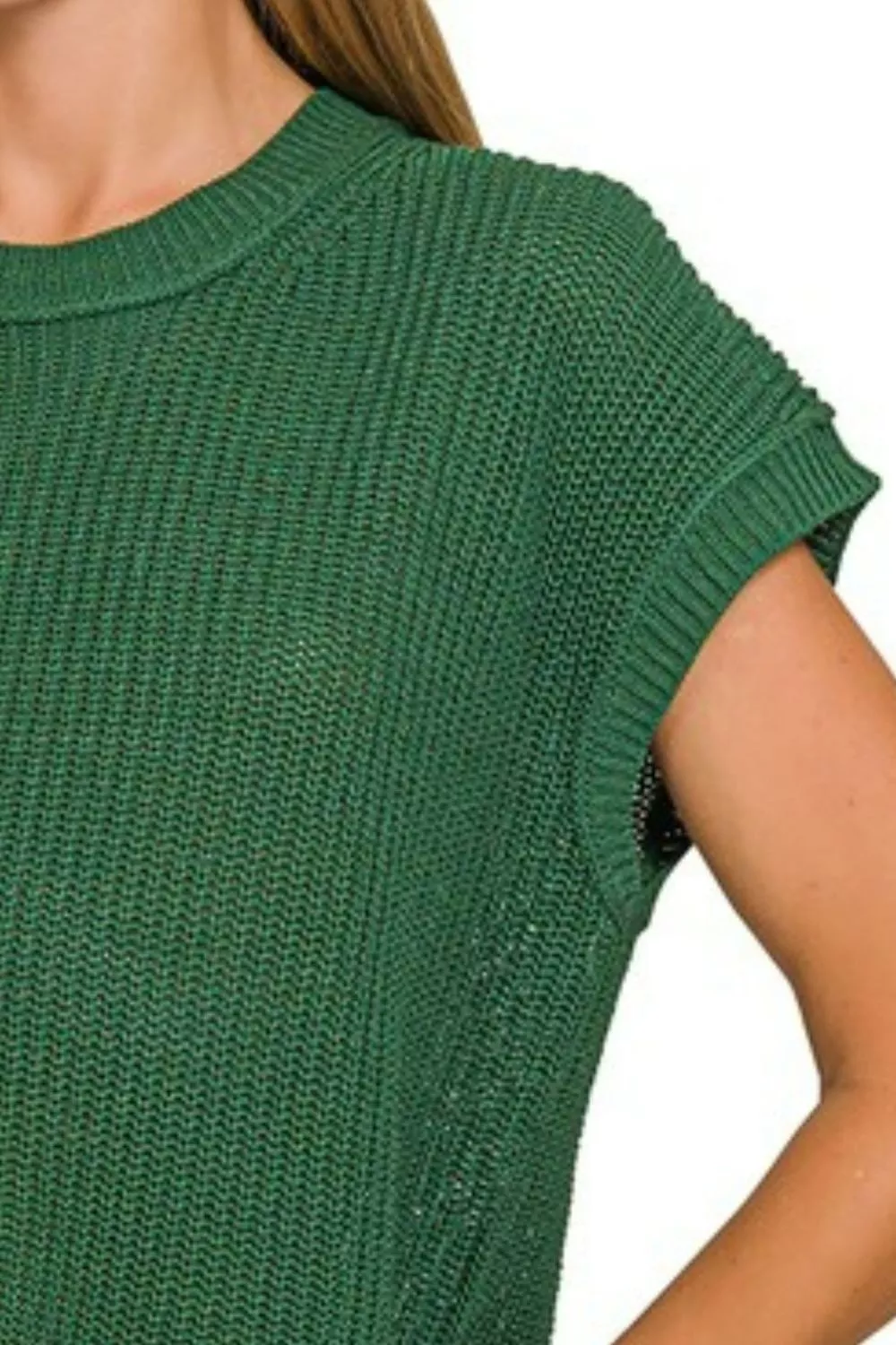 Oversized Crew Neck Sweater, image 2