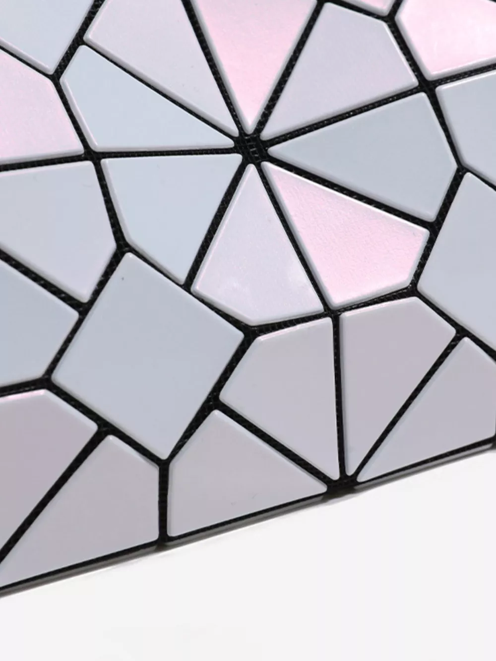 Geometric Prism Iridescent Shoulder Bag, image 9