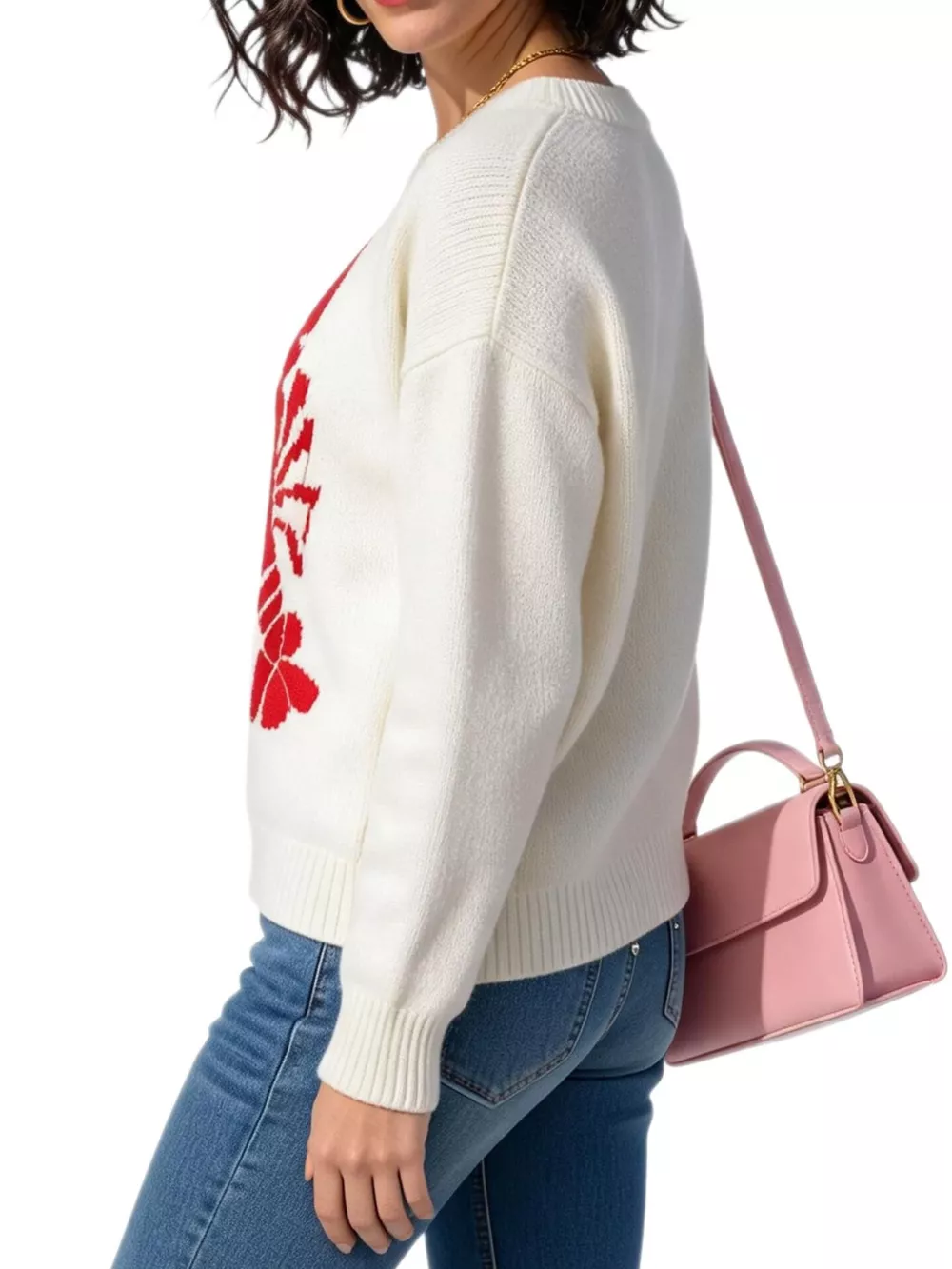 Lobster Graphic Crew Neck Sweater, image 6