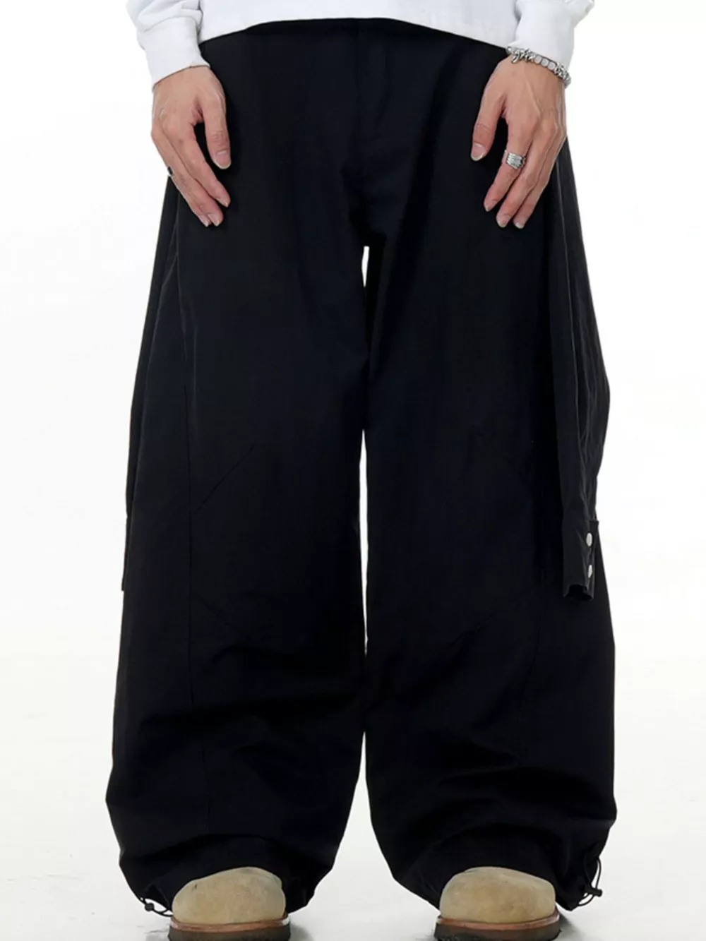 Men's Wide-Legged Casual Pants, image 8