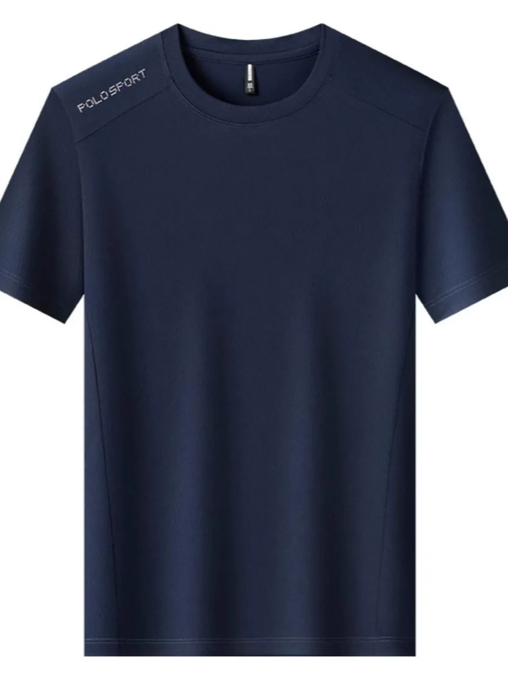 Men's Plus Size Round Neck Short Sleeve T-Shirt, image 4