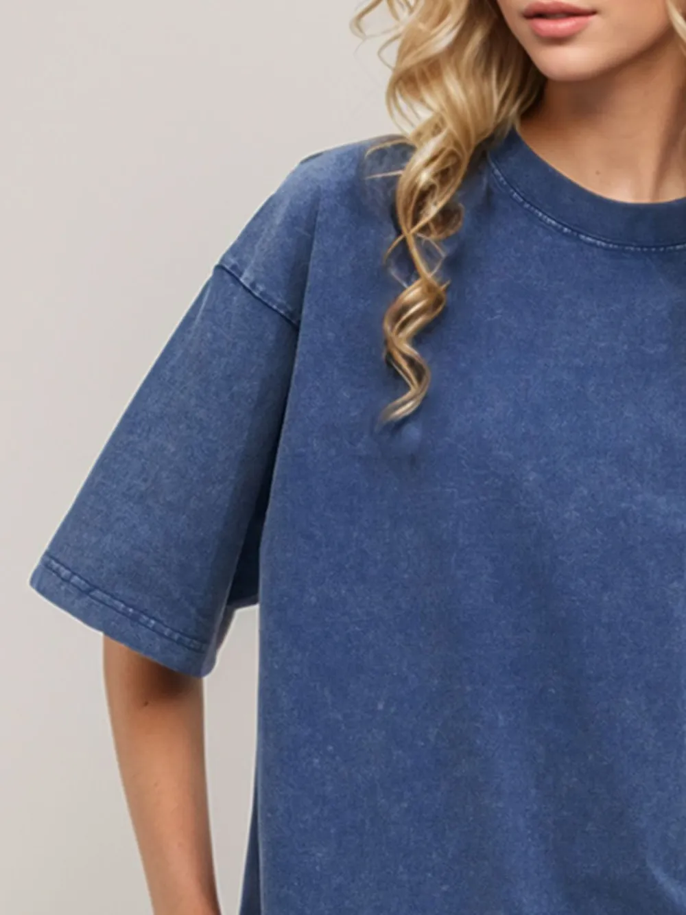 Round Neck Half Sleeve T-Shirt, image 13