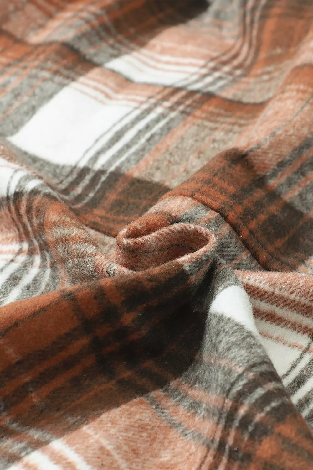 Plaid Button Up Shacket, image 12