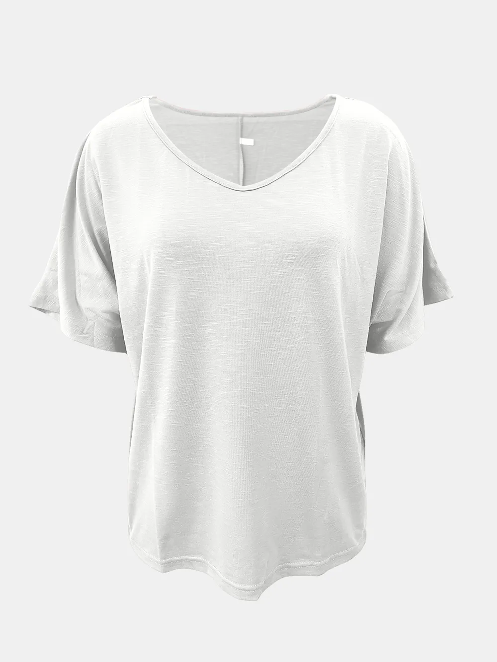 Full Size Scoop Neck Short Sleeve T-Shirt, image 12