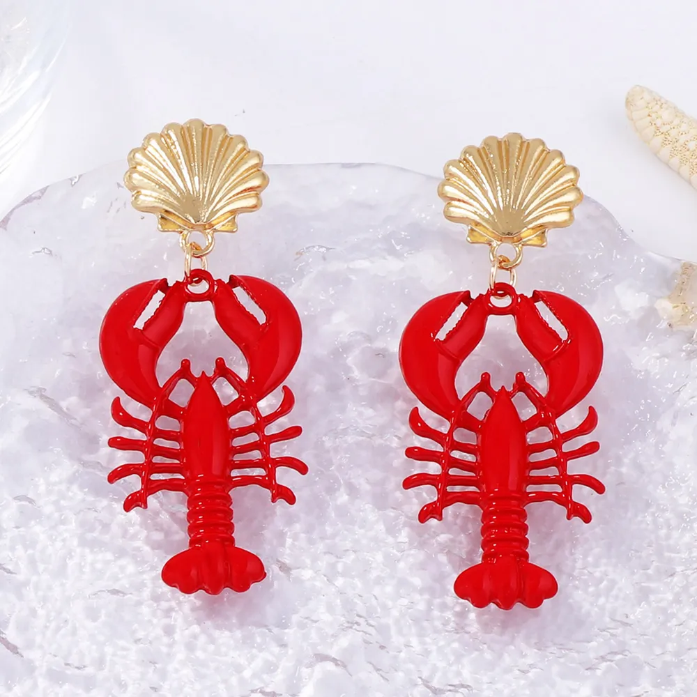 18K Gold-Plated Stainless Steel Drop Earrings, image 4