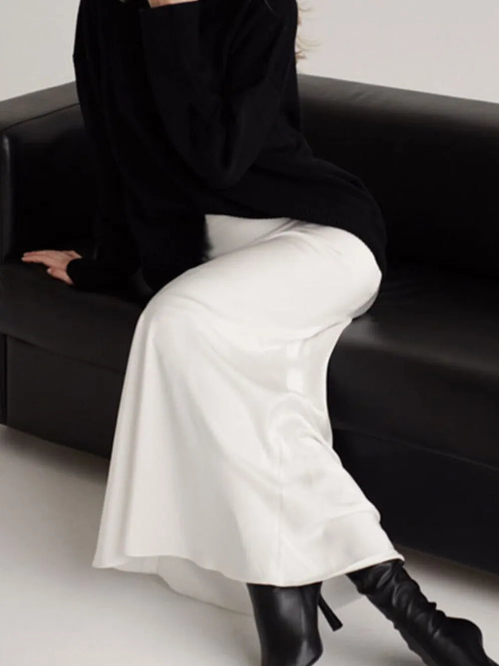 High-Waisted Maxi Skirt, image 13