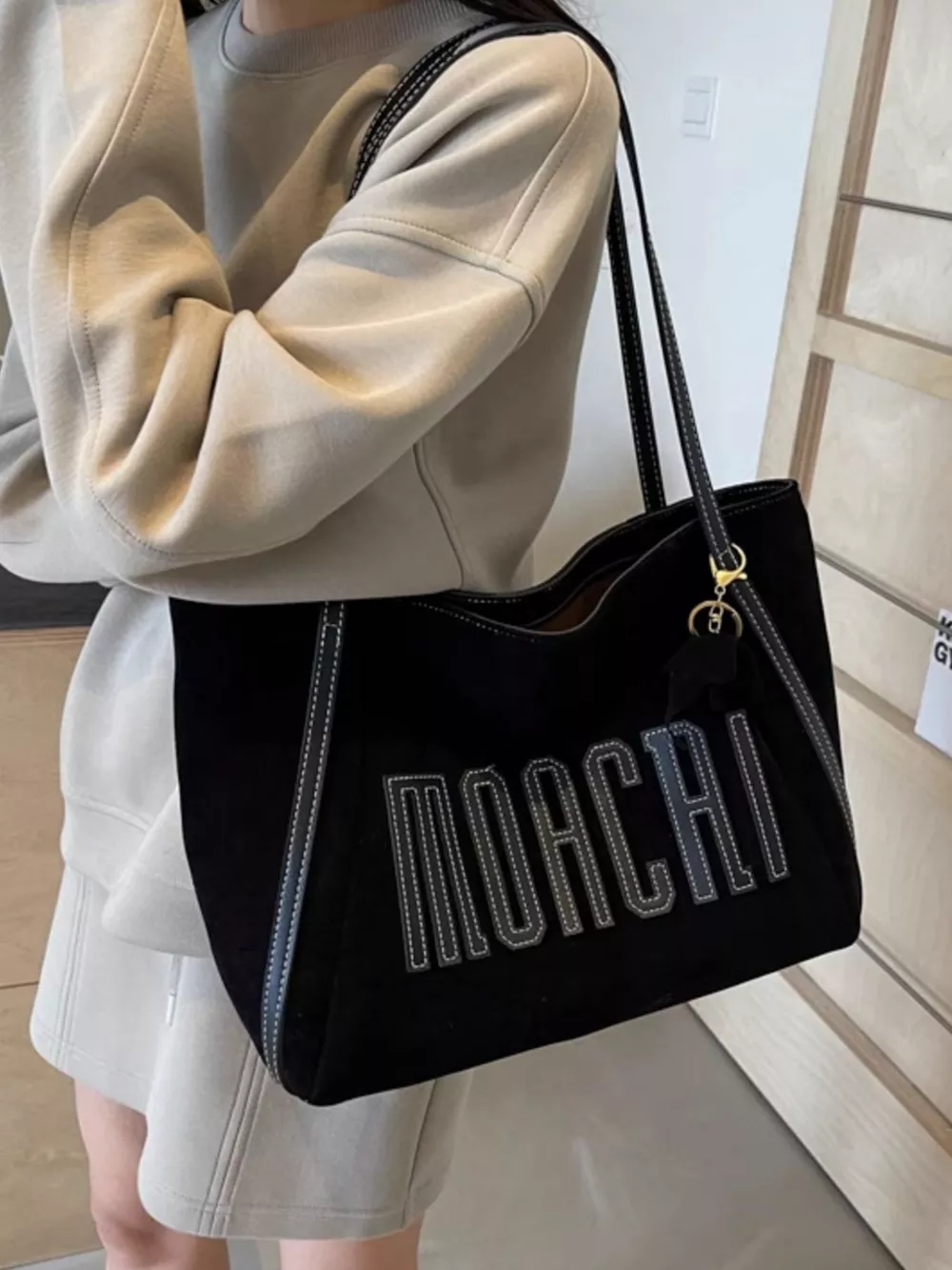 Casual Letter Shoulder Bag, image 6