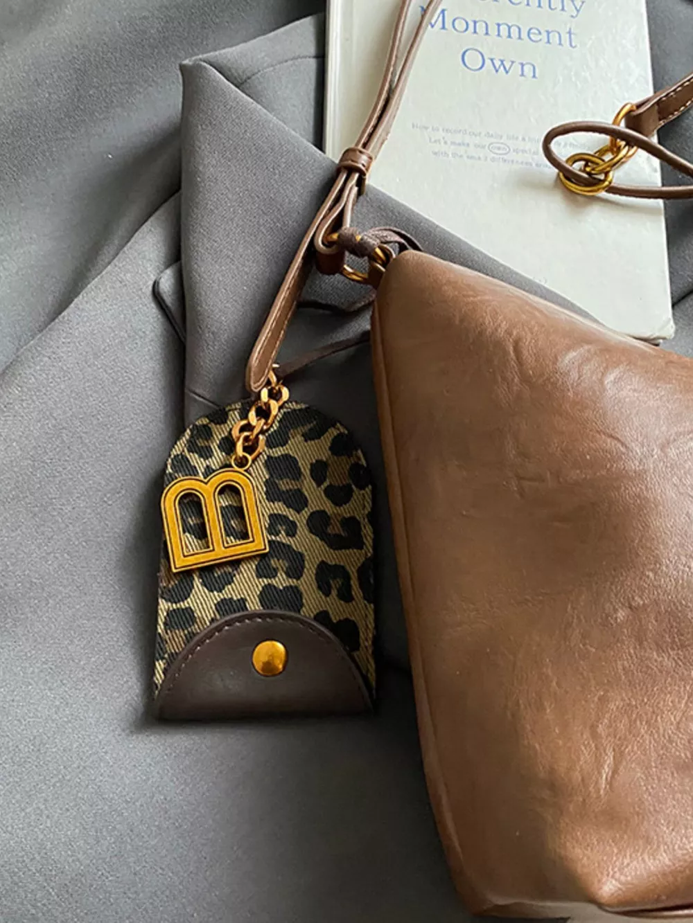 Leather Adjustable Strap Shoulder Bag, image 3