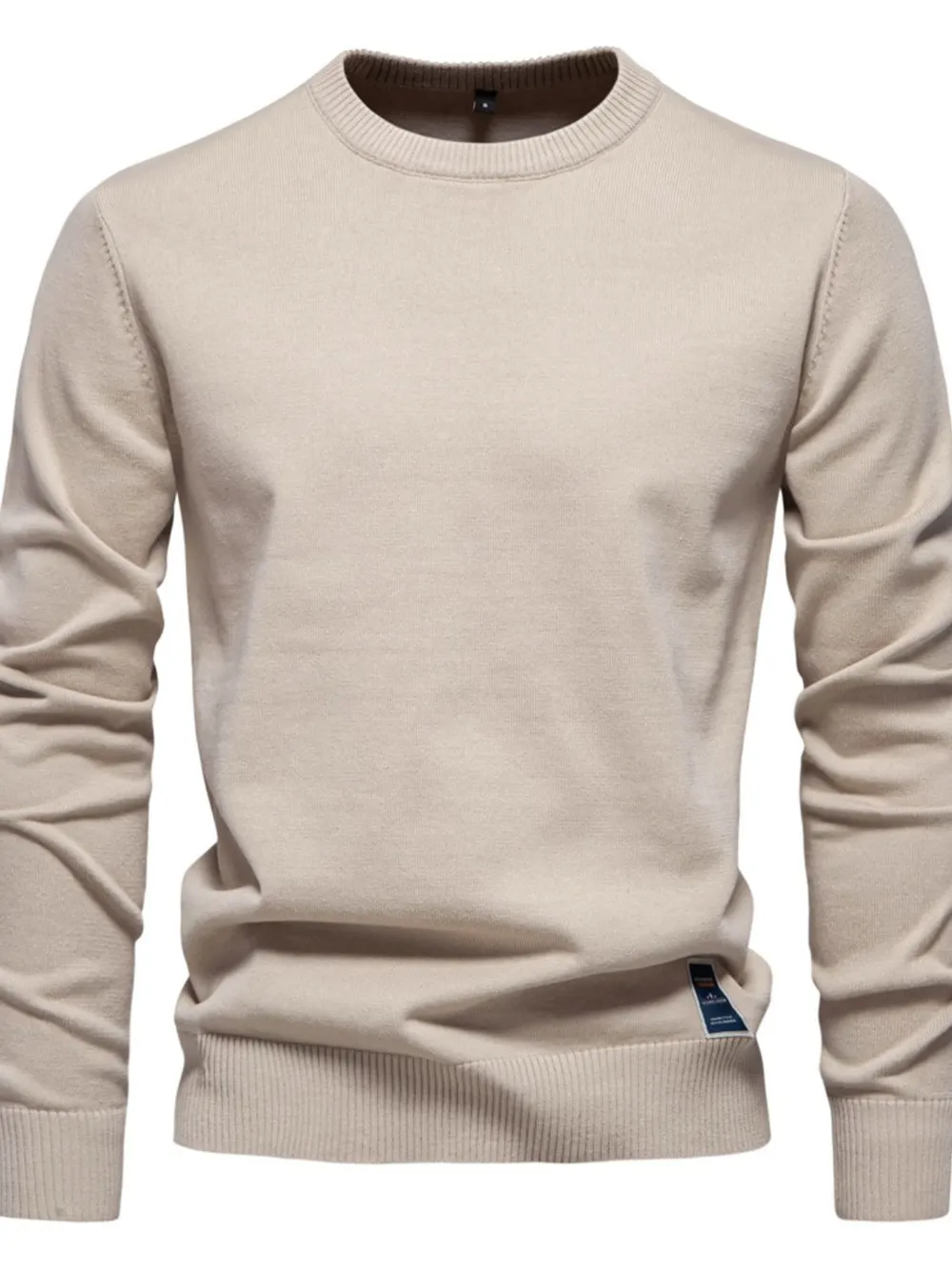 Men's Round Neck Long Sleeve Sweater, image 10