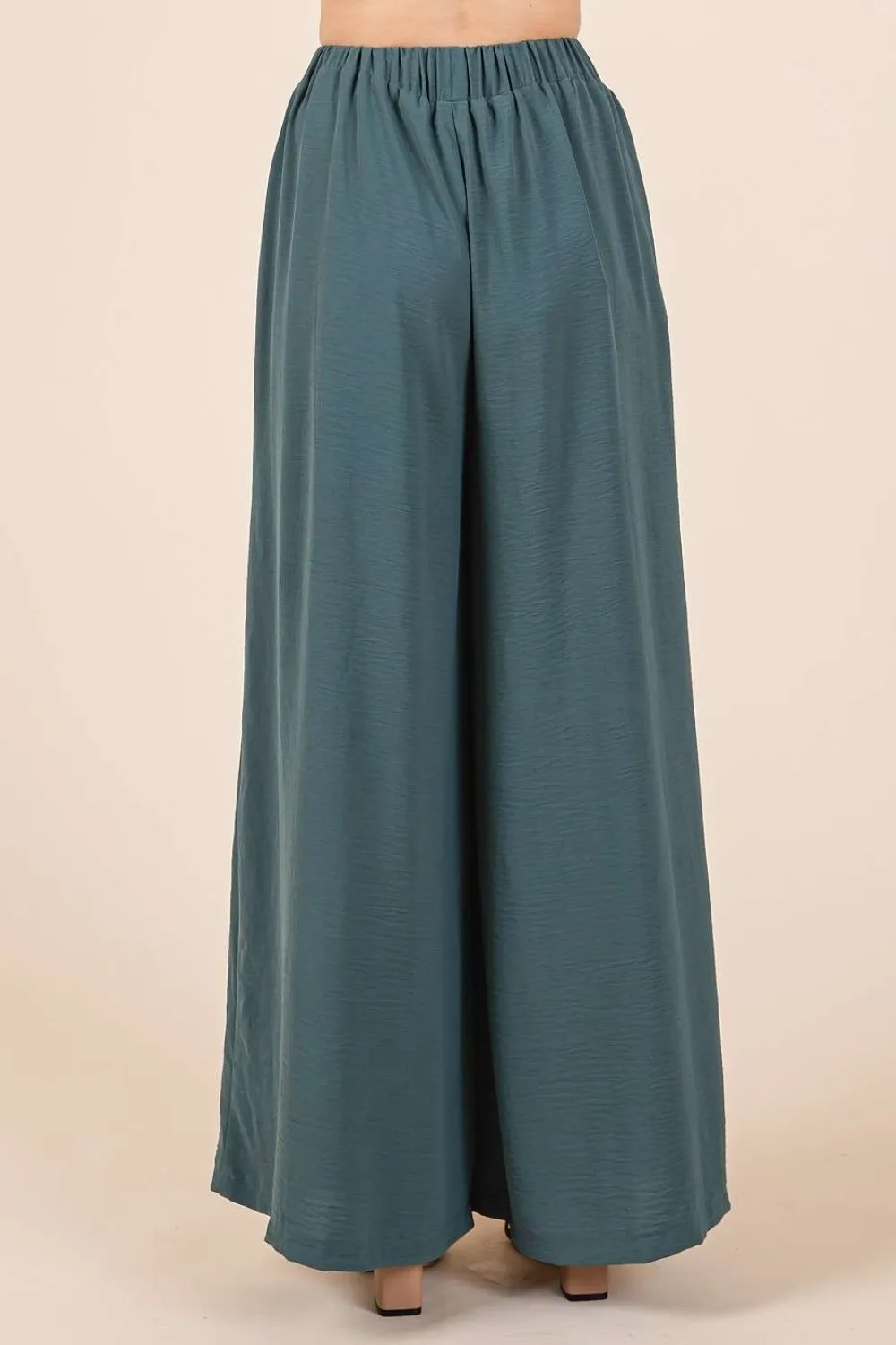 Pleated Wide Leg Pants, image 4