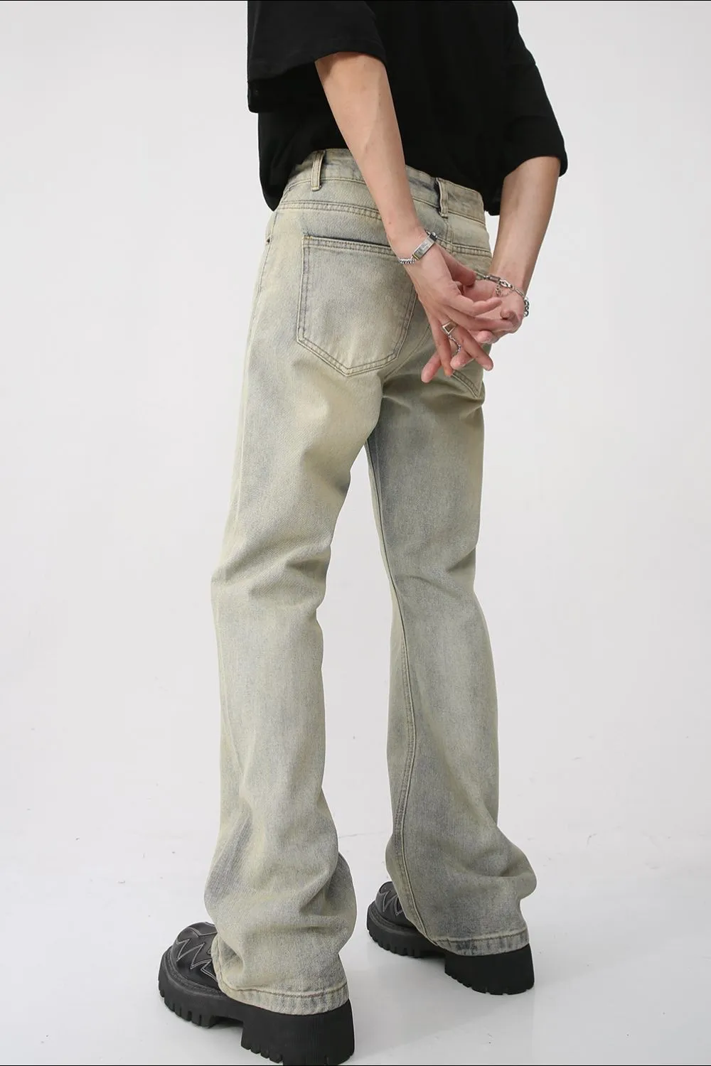 Mid Rise Jeans with Pockets, image 5