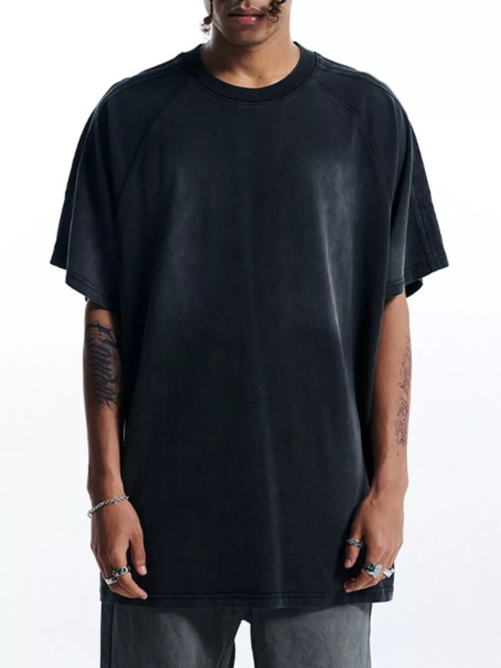 Men's Vintage Wash Oversized T-Shirt
