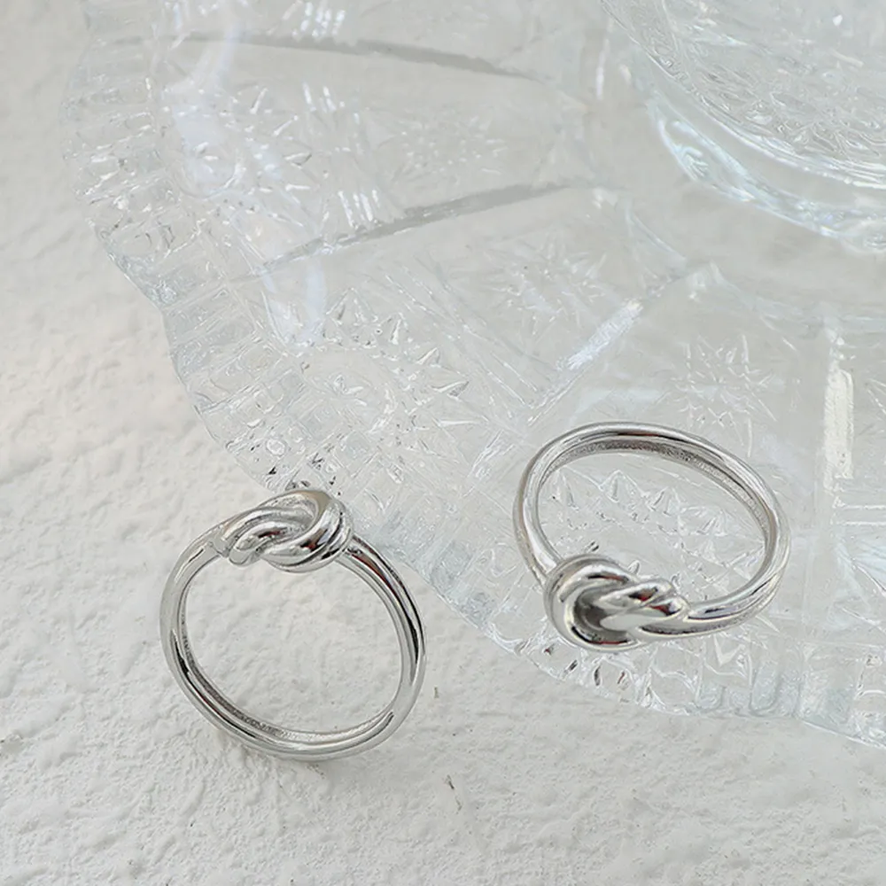 Titanium Steel Knot Ring, image 3