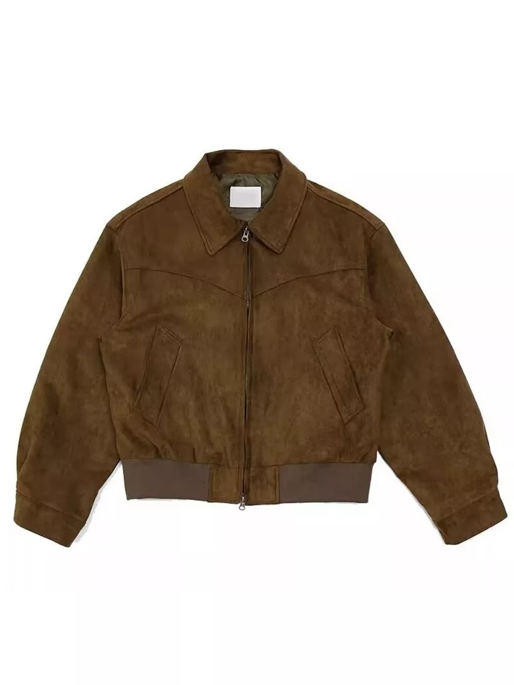 Men's Plus Size Zip Up Casual Jacket, image 7
