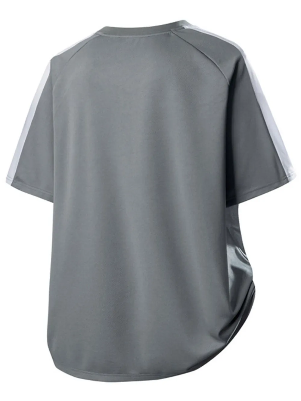 Men's Plus Size Contrast Short Sleeve T-Shirt, image 3