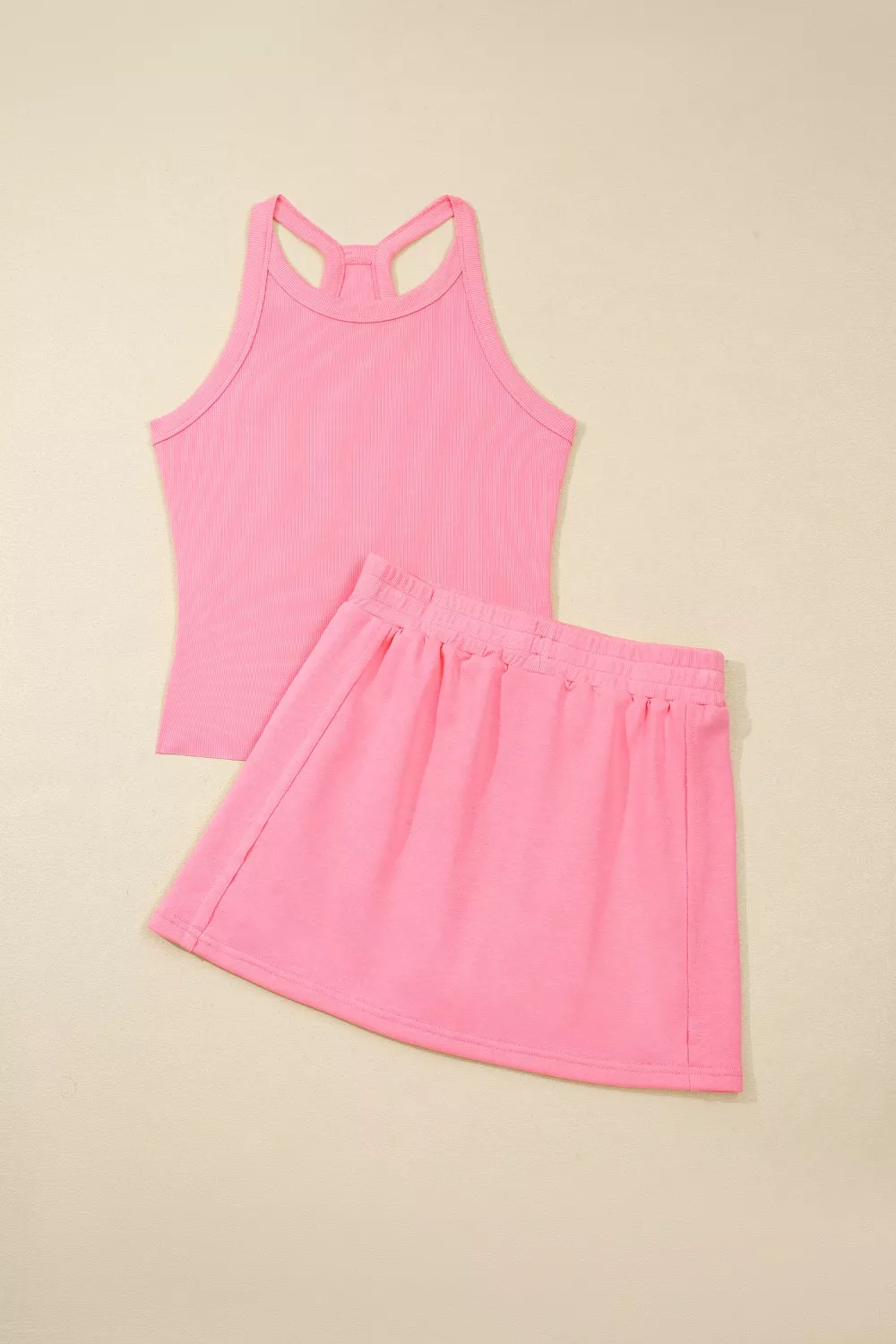 Sleeveless Cropped Top and Pocketed Skort Set, image 5