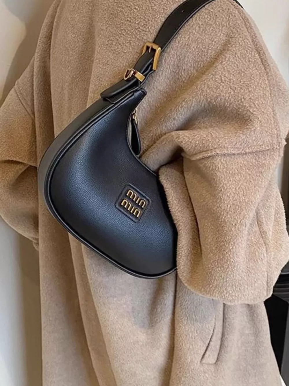 Elegant PU Leather Shoulder Bag, image 8