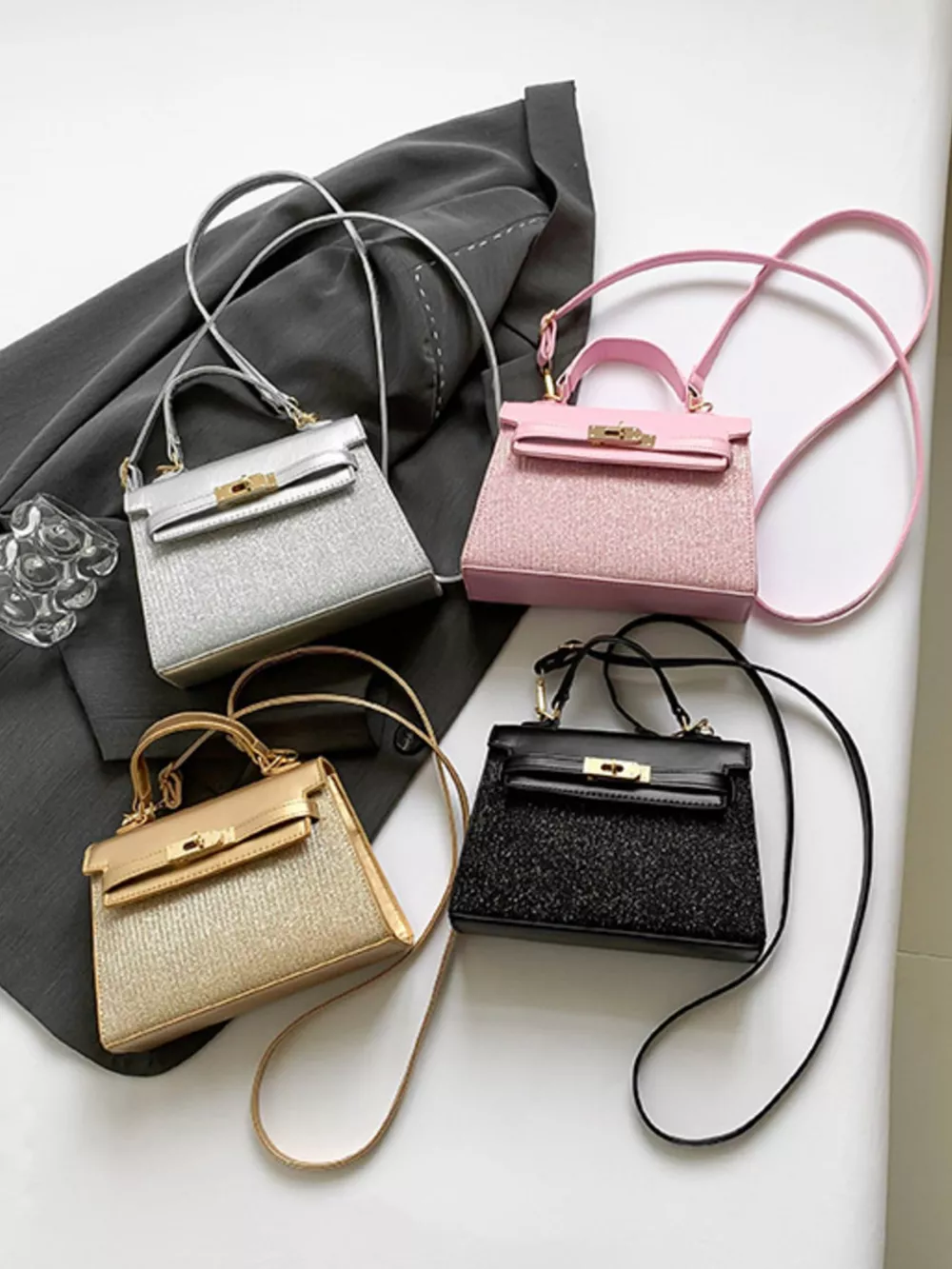 Adjustable Strap Mini Crossbody Bag, image 3