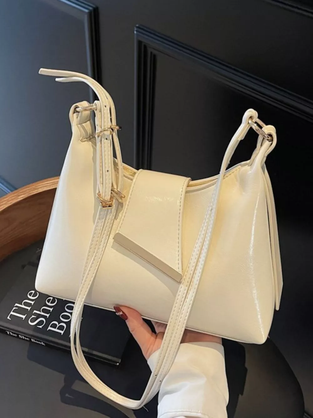 Adjustable Strap Crossbody Bag, image 9