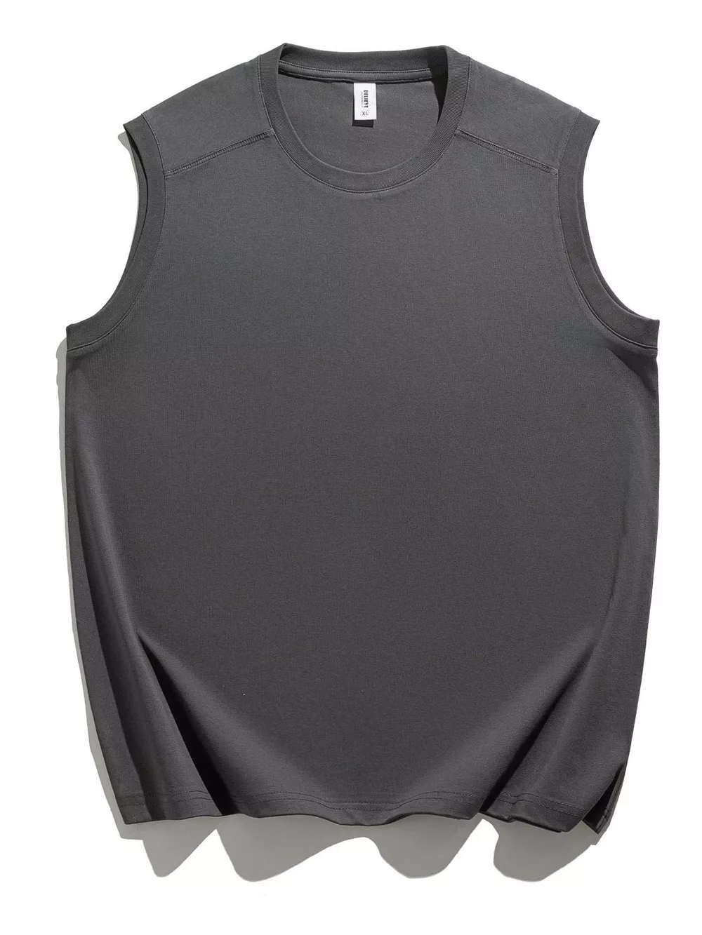 Men's Plus Size Round Neck Tank, image 11