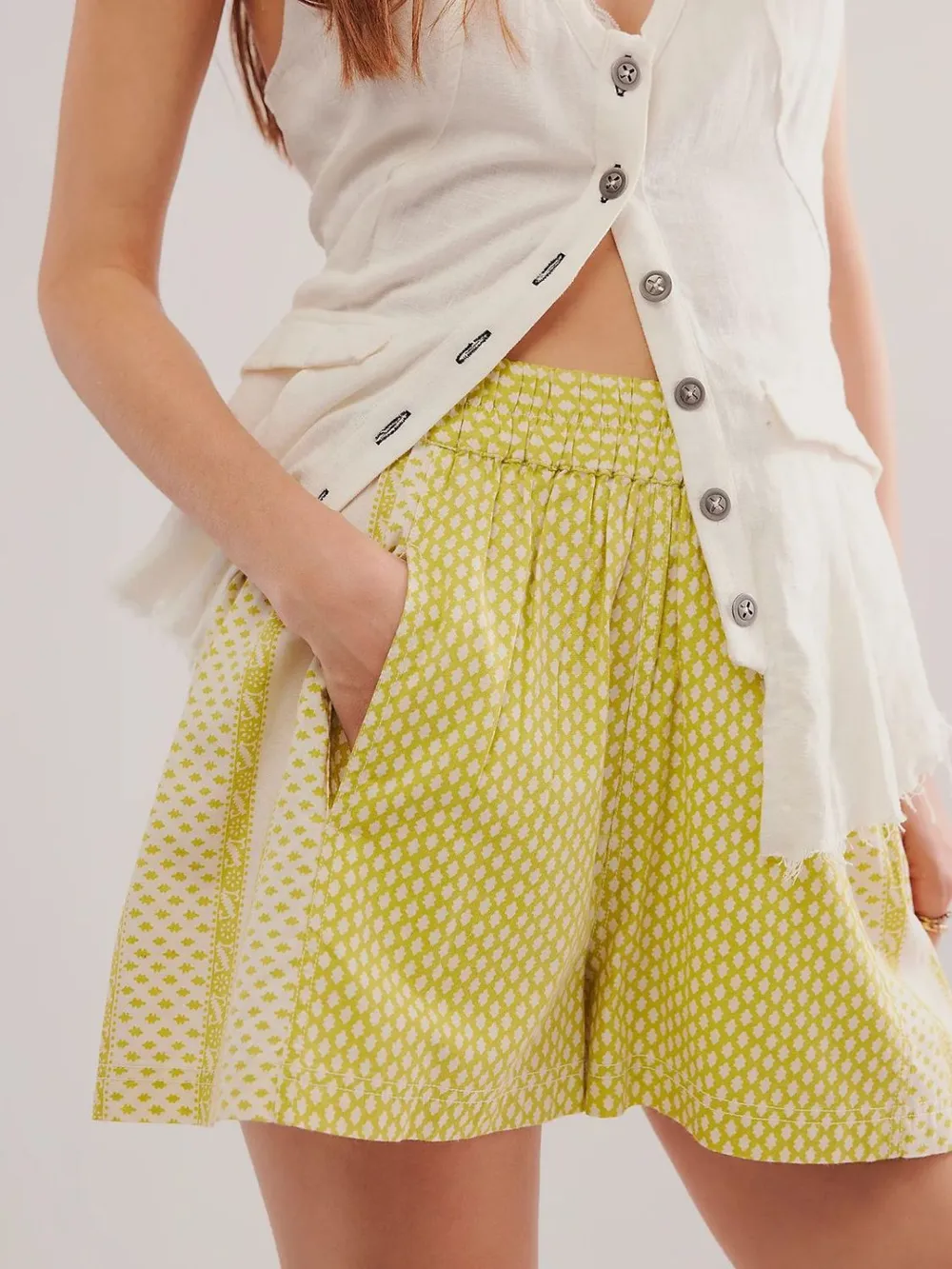 Elastic Waist Shorts, image 2