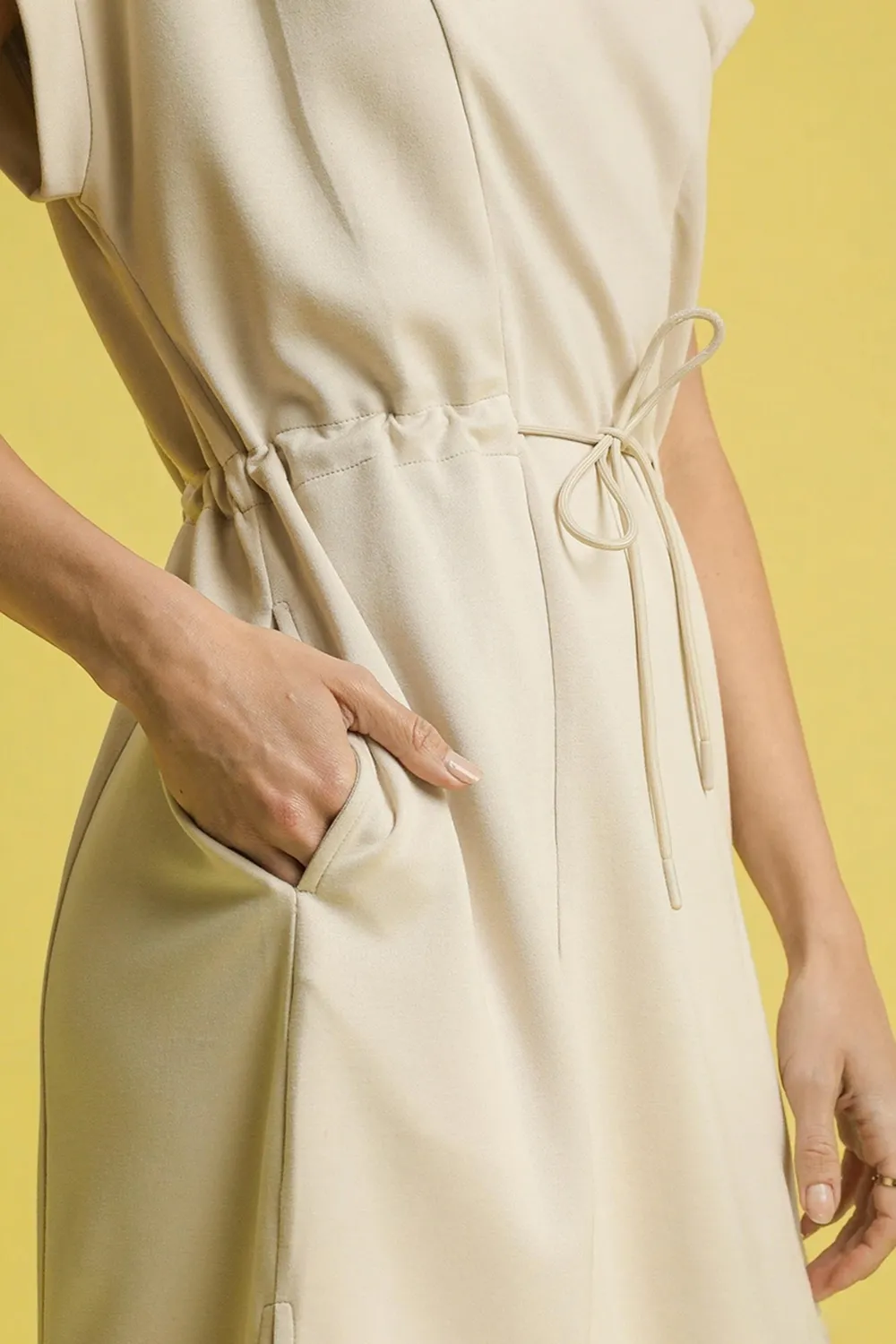 Side Slit Short Sleeve Midi Tee Dress, image 4