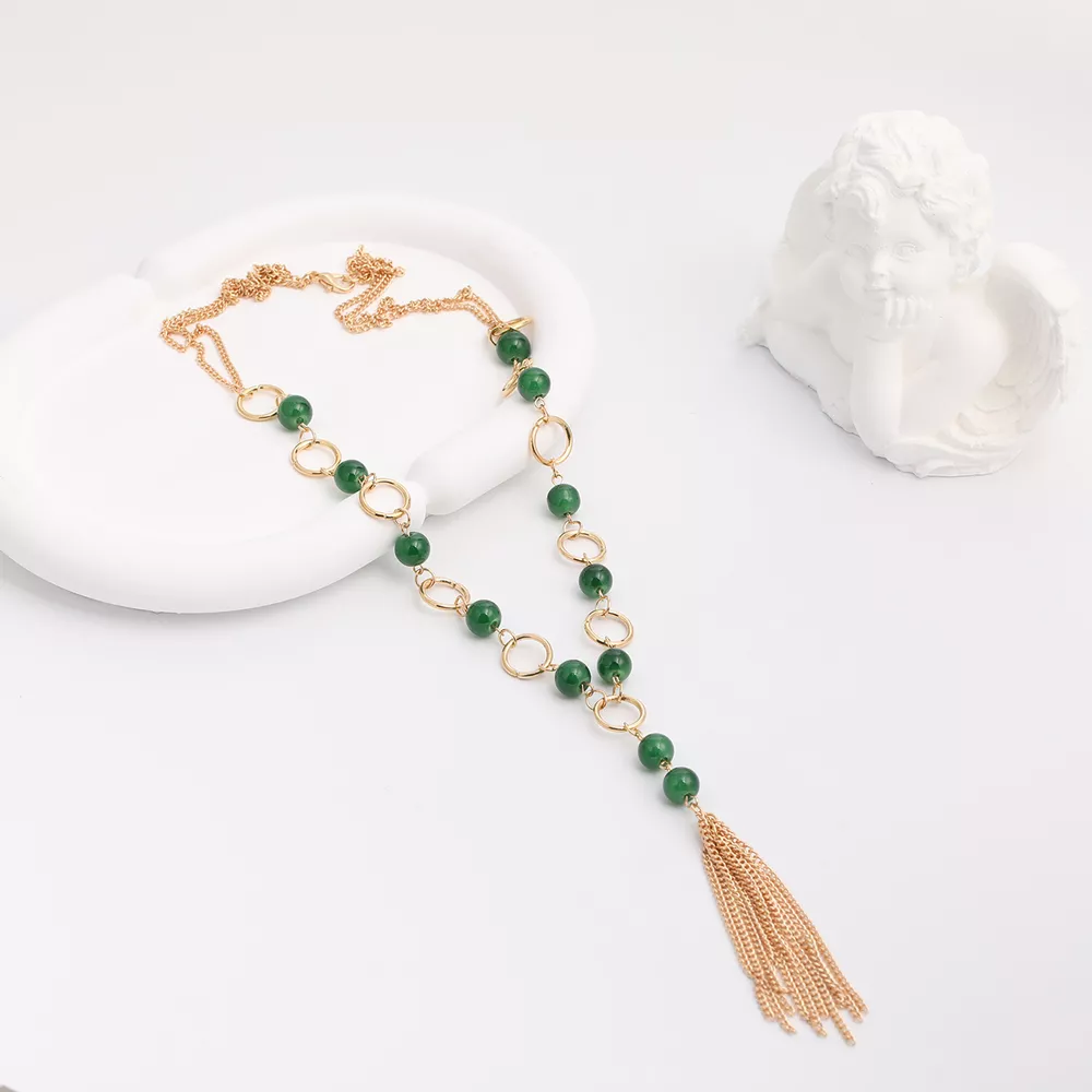 Elegant Tassel Pendant Necklace, image 5