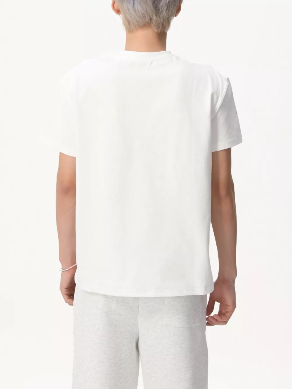 Men's Round Neck Short Sleeve Tee, image 9