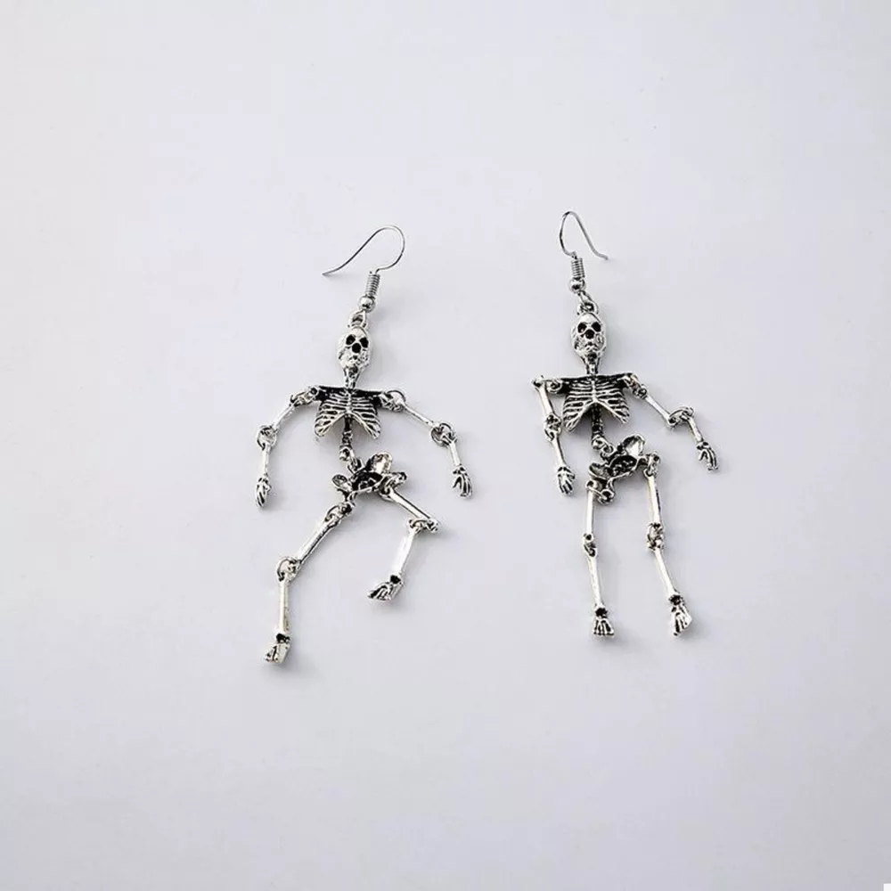 Halloween Skeleton Dangle Earrings, image 5