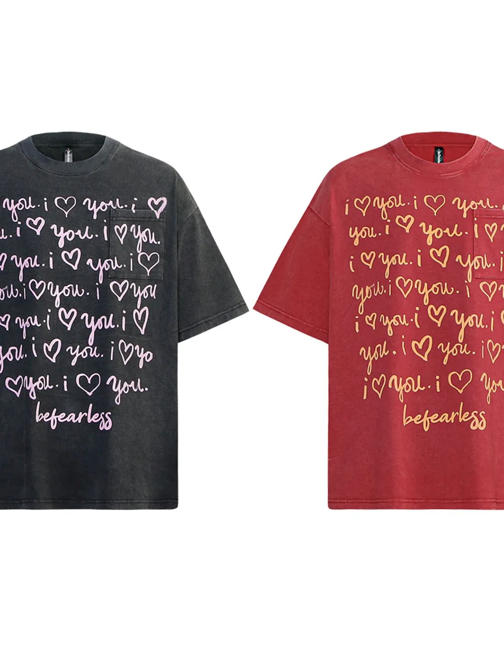 Men's Letter Round Neck Short Sleeve T-Shirt, image 4