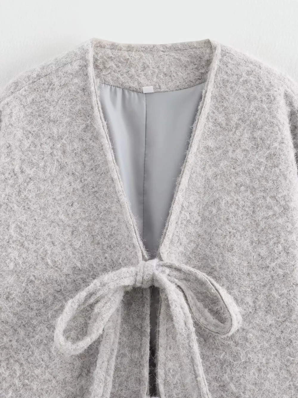 Textured Knit Tie-Front Outerwear, image 21