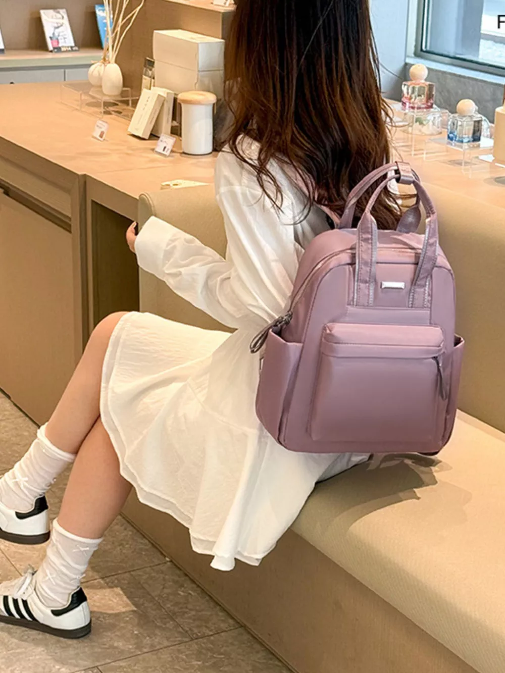 Lightweight Adjustable Backpack Bag, image 2
