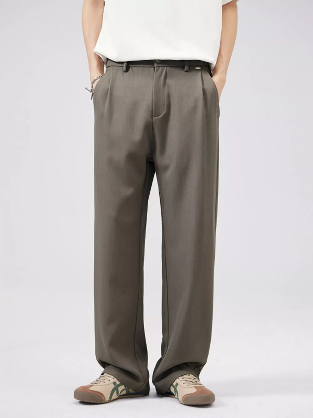 Men's Full Size Wide Leg Pants Plus Size, image 4